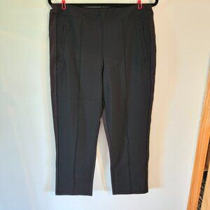Athleta black tapered pants